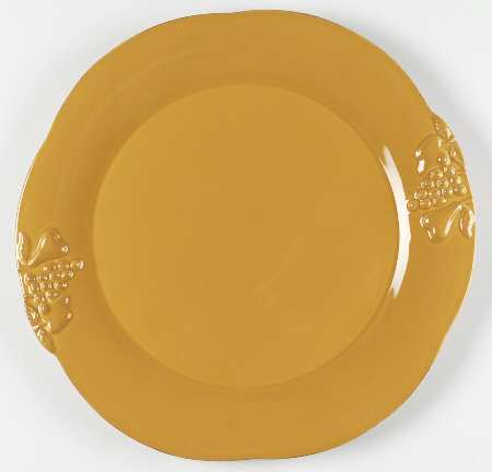 Madeira Harvest (Honey) Service Plate (Charger)
