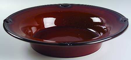Embassy Brown 14" Round Vegetable Bowl