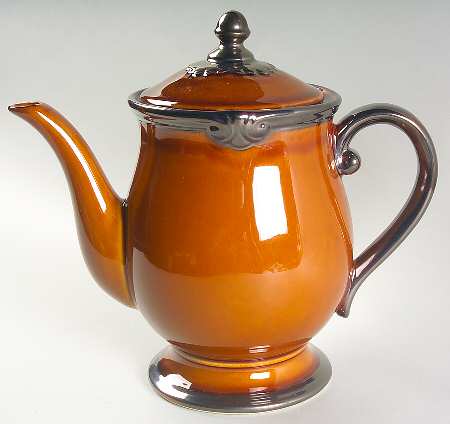 Embassy Brown Teapot & Lid
