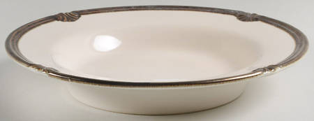 Embassy Ivory Large Rim Soup Bowl