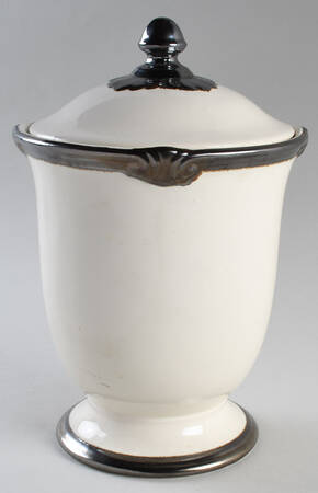 Embassy Ivory Medium Canister & Lid