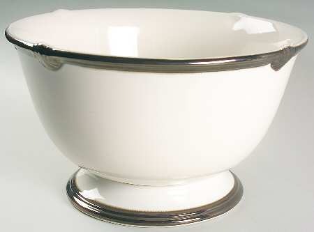 Embassy Ivory 12" Large Salad Serving Bowl
