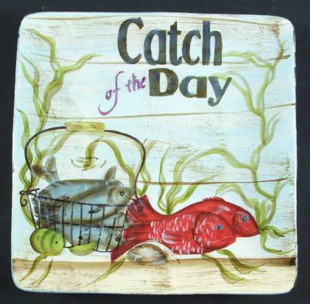 Fisherman's Catch Dinner Plate