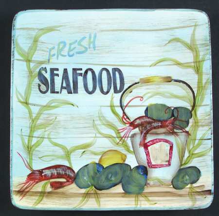 Fisherman's Catch Dinner Plate