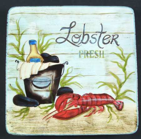 Fisherman's Catch Dinner Plate by Certified International