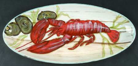 Fisherman's Catch 19" Fish Platter