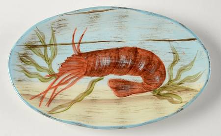Fisherman's Catch Canape Plate