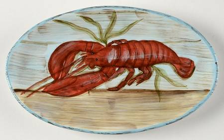 Fisherman's Catch Canape Plate