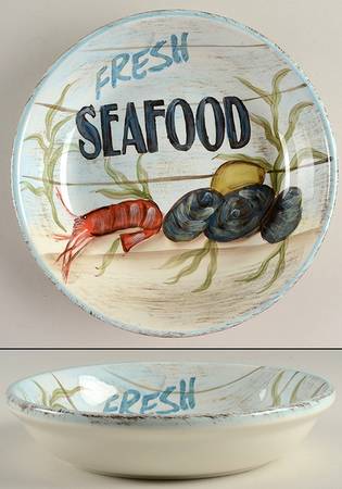 Fisherman's Catch 9" Soup/Pasta Bowl