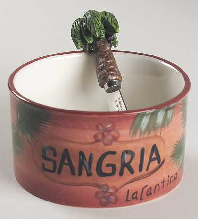Key West Dip Bowl & Spreader Set