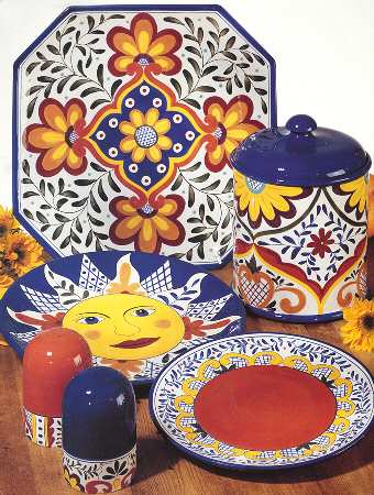 Talavera Salt & Pepper Set