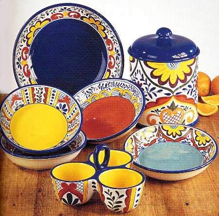 Talavera 13" Pasta Serving Bowl