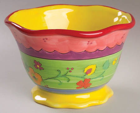 Floral Brights Individual Ice Cream Dish
