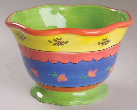 Floral Brights Individual Ice Cream Dish