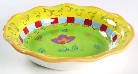 Floral Brights Coupe Soup Bowl