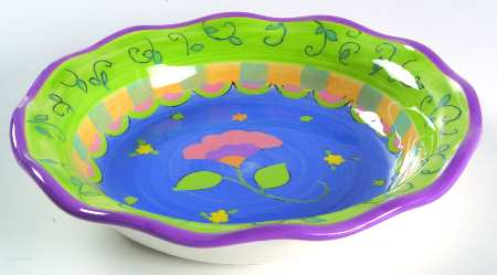 Floral Brights Coupe Soup Bowl