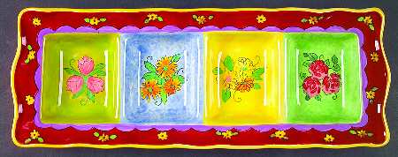Floral Brights 4 Part Relish