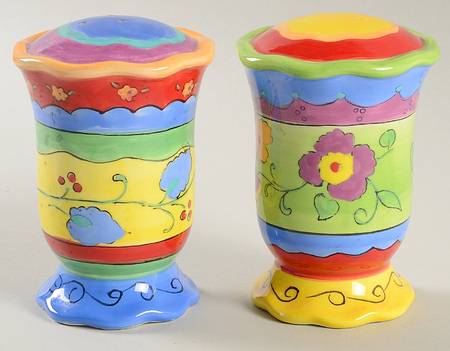 Floral Brights Salt & Pepper Set