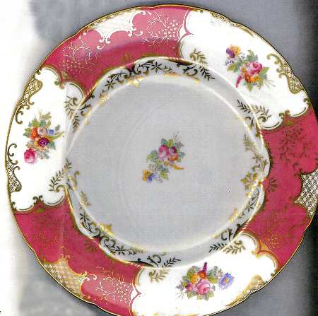 6902-A (Red) by Coalport