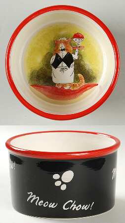 Meow Chow Pet Bowl