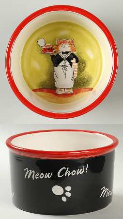 Meow Chow Pet Bowl