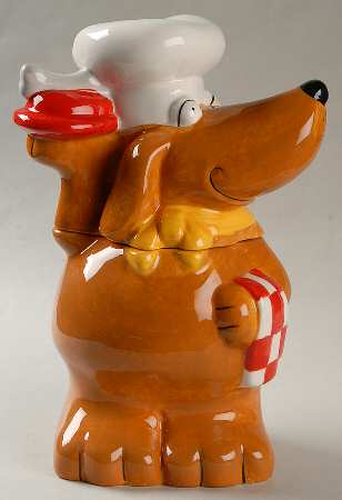 Bone Appetit Treat Jar & Lid