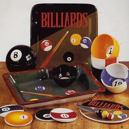 Gaming Billiards (2 Piece) Chip & Dip Set