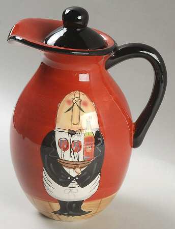 Waiters Oil Jar/Server & Lid