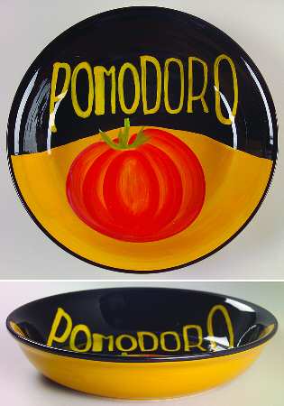 Pomodoro 9" Individual Pasta Bowl