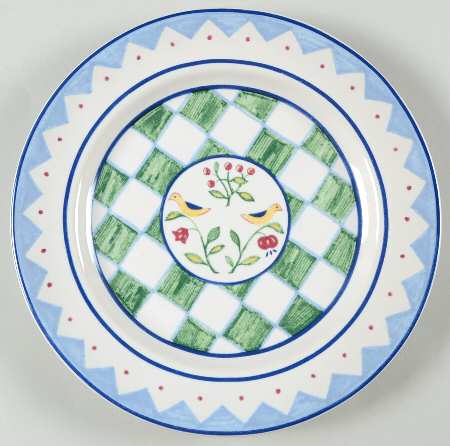 Folklore Salad Plate
