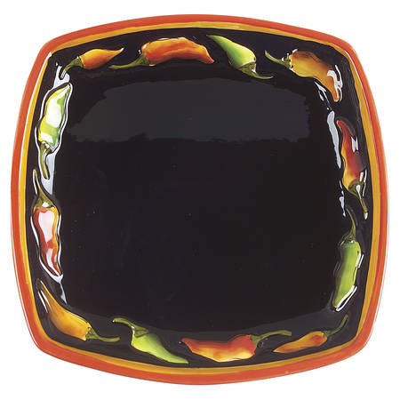 Caliente Square Salad Plate