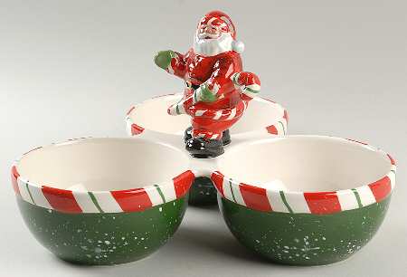 Peppermint Santa 3 Section Server