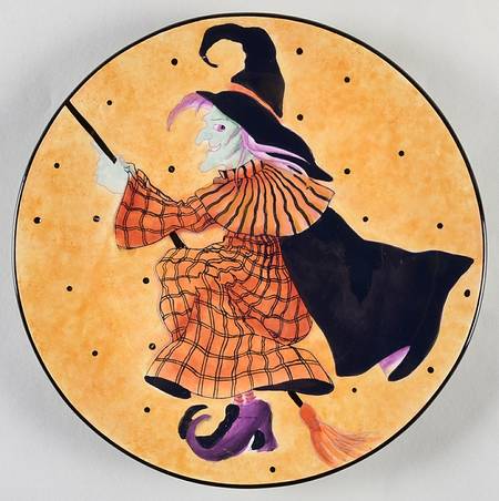 Halloween Tidings Dinner Plate