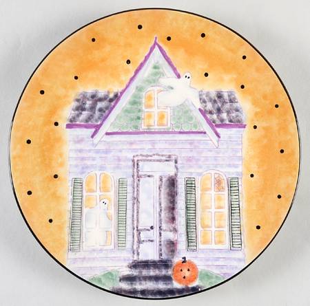 Halloween Tidings Dinner Plate