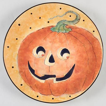 Halloween Tidings Dinner Plate