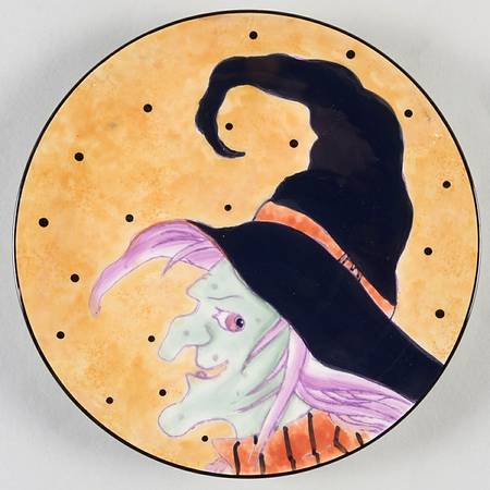 Halloween Tidings Dessert/Pie Plate