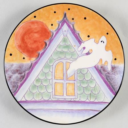 Halloween Tidings Dessert/Pie Plate