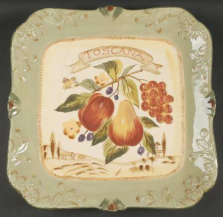 Toscana 16" Square Serving Platter