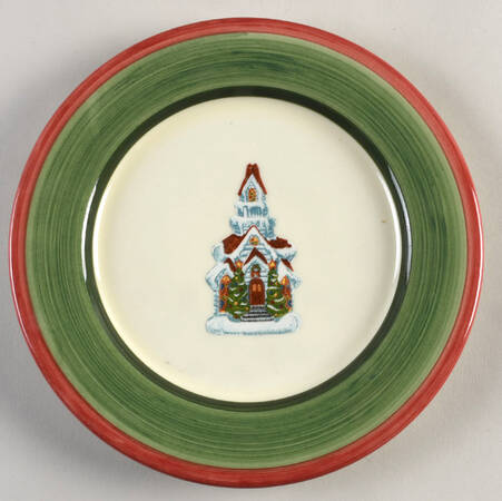 Christopher's Tree (Colombia) Salad/Dessert Plate