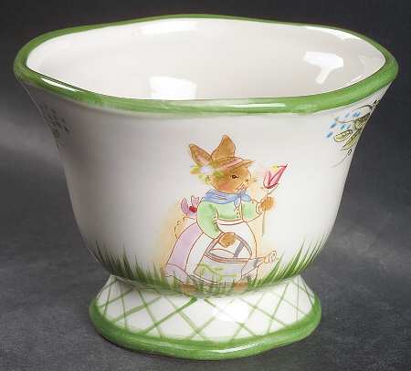 Bunny Blossoms Individual Ice Cream Dish