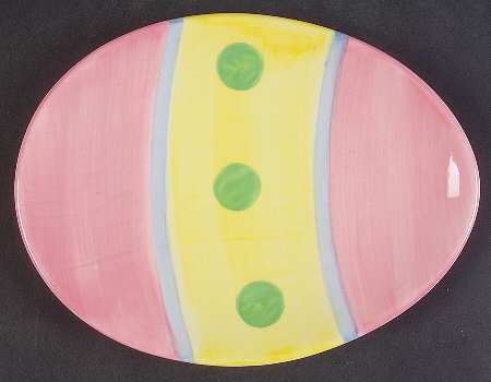Bunny Blossoms Plate-Candy