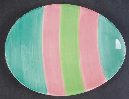 Bunny Blossoms Plate-Candy