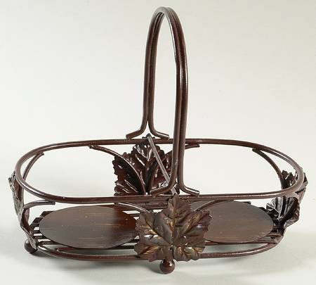 Bouquet Metal Stand for Salt & Pepper