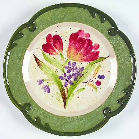 Bouquet Dessert/Pie Plate