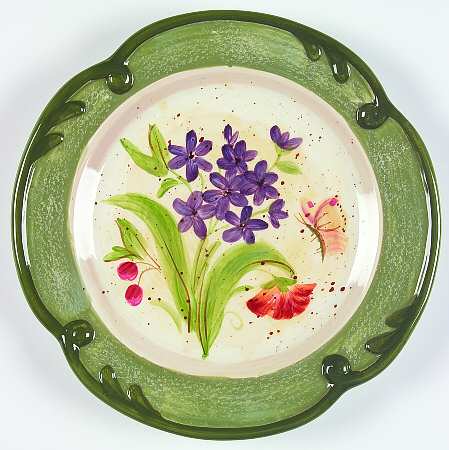 Bouquet Dessert/Pie Plate
