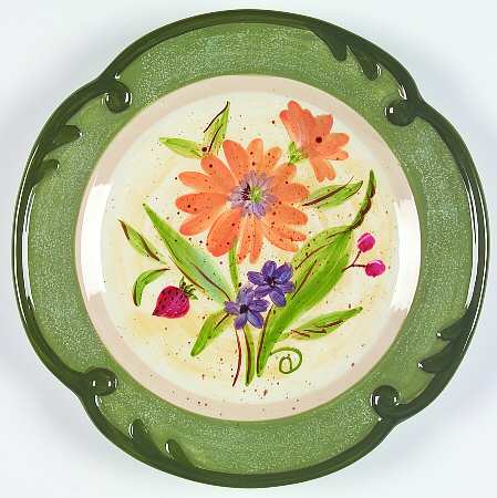 Bouquet Dessert/Pie Plate