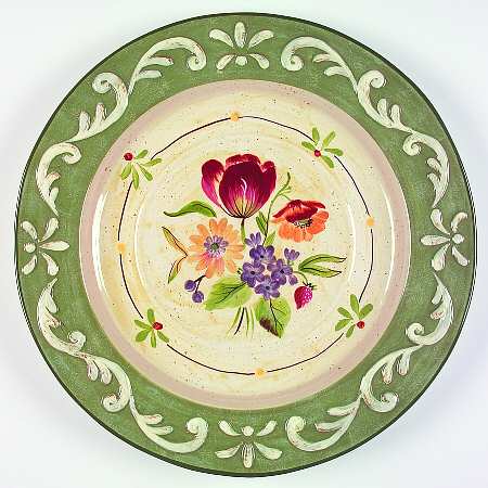 Bouquet 16" Chop Plate (Round Platter)
