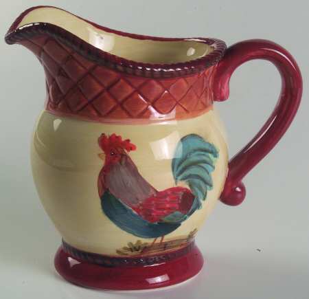 Tuscan Rooster Creamer