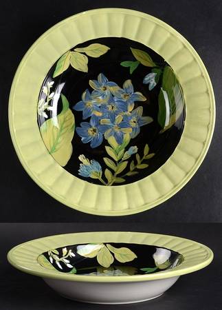 Tropique Large Rim Soup Bowl