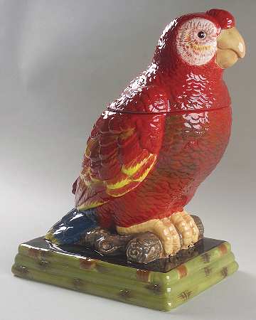 Amazon Figural Cookie Jar & Lid